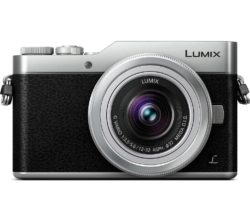 PANASONIC LUMIX DC-GX800 Mirrorless Camera with 12-32 mm f/3.5-5.6 Lens - Silver